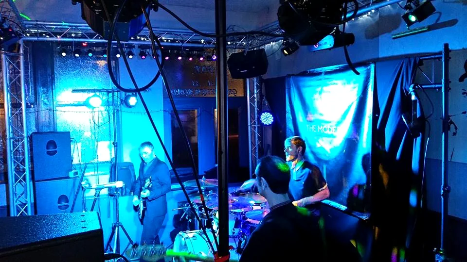 Stage setup inside The Xchange