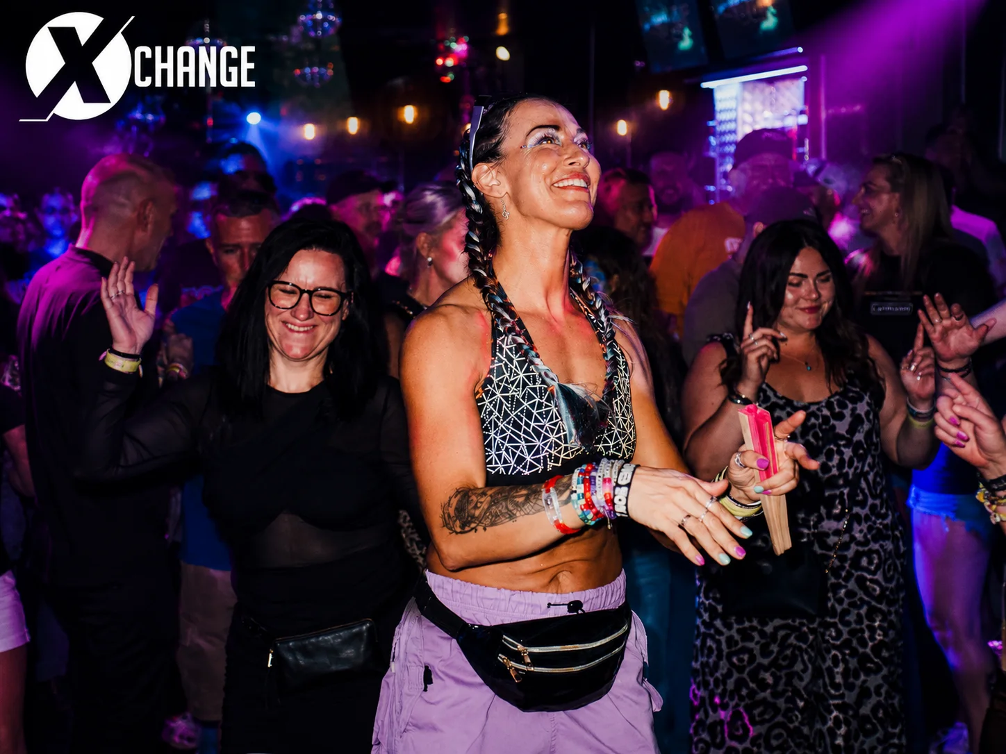 Promotional party image at The Xchange Ripley